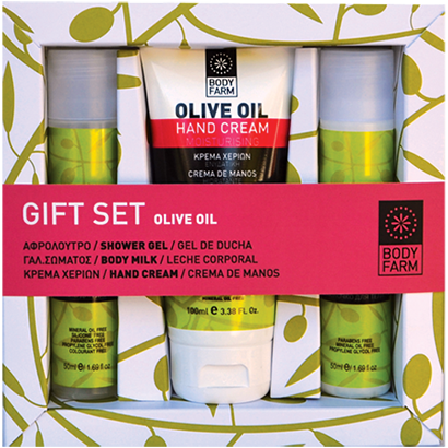 olive line mini gift hand cream
