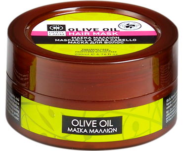 olive line hair mask